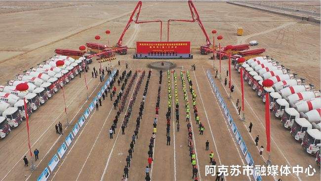 阿克苏地区165个重大项目建设高歌猛进